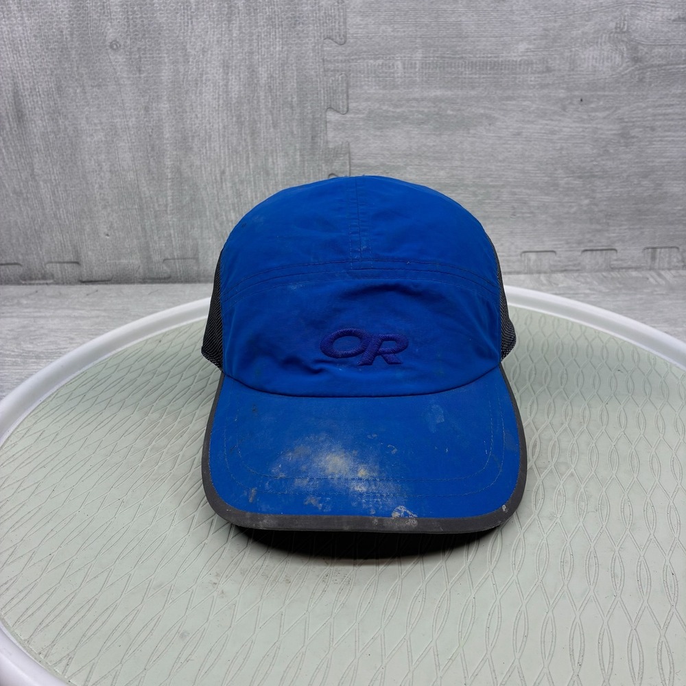 Outdoor Research OR Hat Mens OS Blue Mesh Side Panels Adjustable Strapback